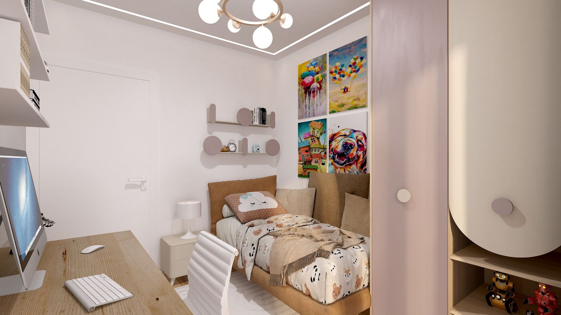 Apartament 3 camere nou, cu terasa Pta-Unirii AP05B - Poză 12