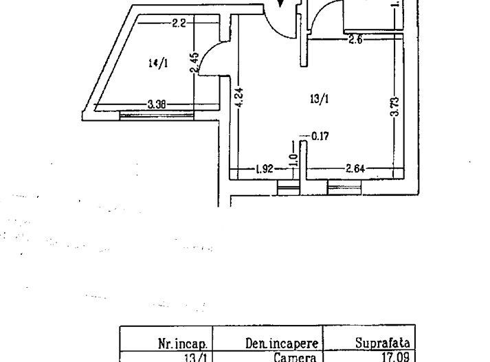 Garsonieră renovată Vilă interbelică 1932 Piața Romană | 28 mp Demisol - Poză 5
