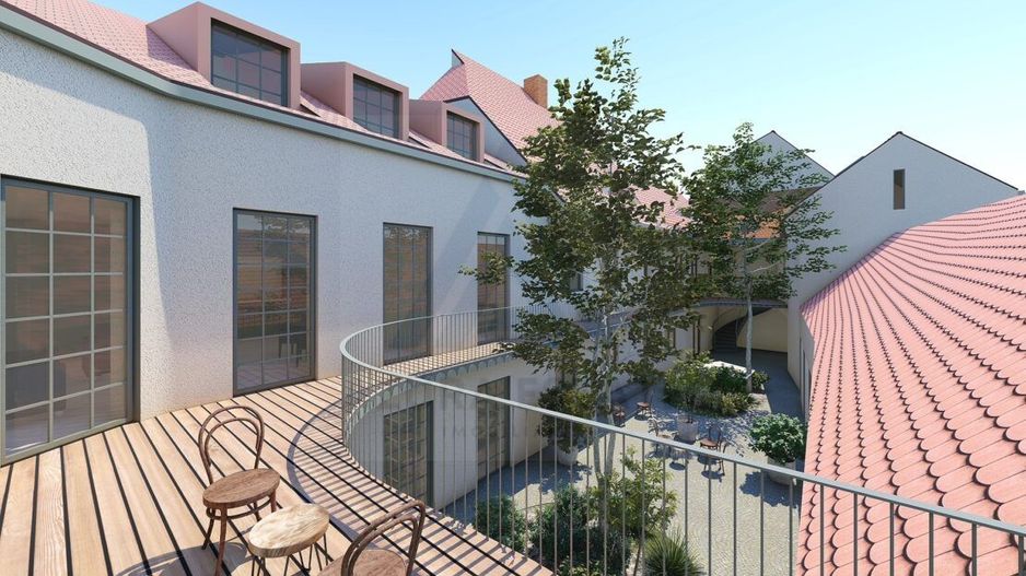 Apartament premium 2 camere 56.26 mp utili 2 bai si curte Zona Central - Poză 2