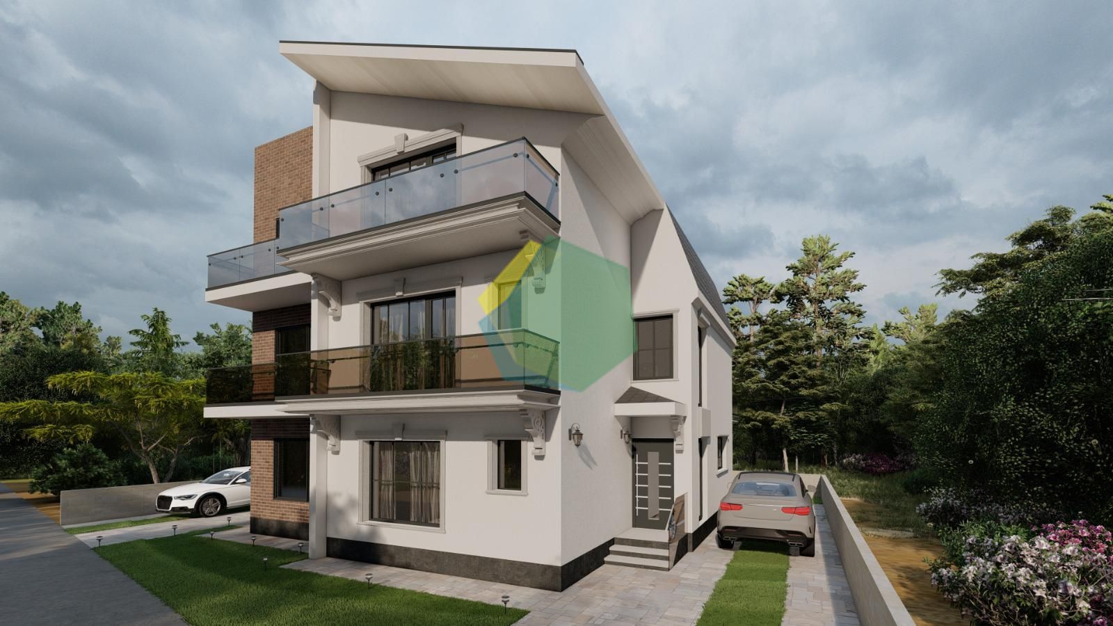 Casă 170 mp utili cu dormitor la parter, Otopeni - Poză 15