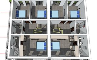 Casa cu 4 camere, pivnita si 300 mp de curte, zona Calea Cisnadiei - Schiță 17