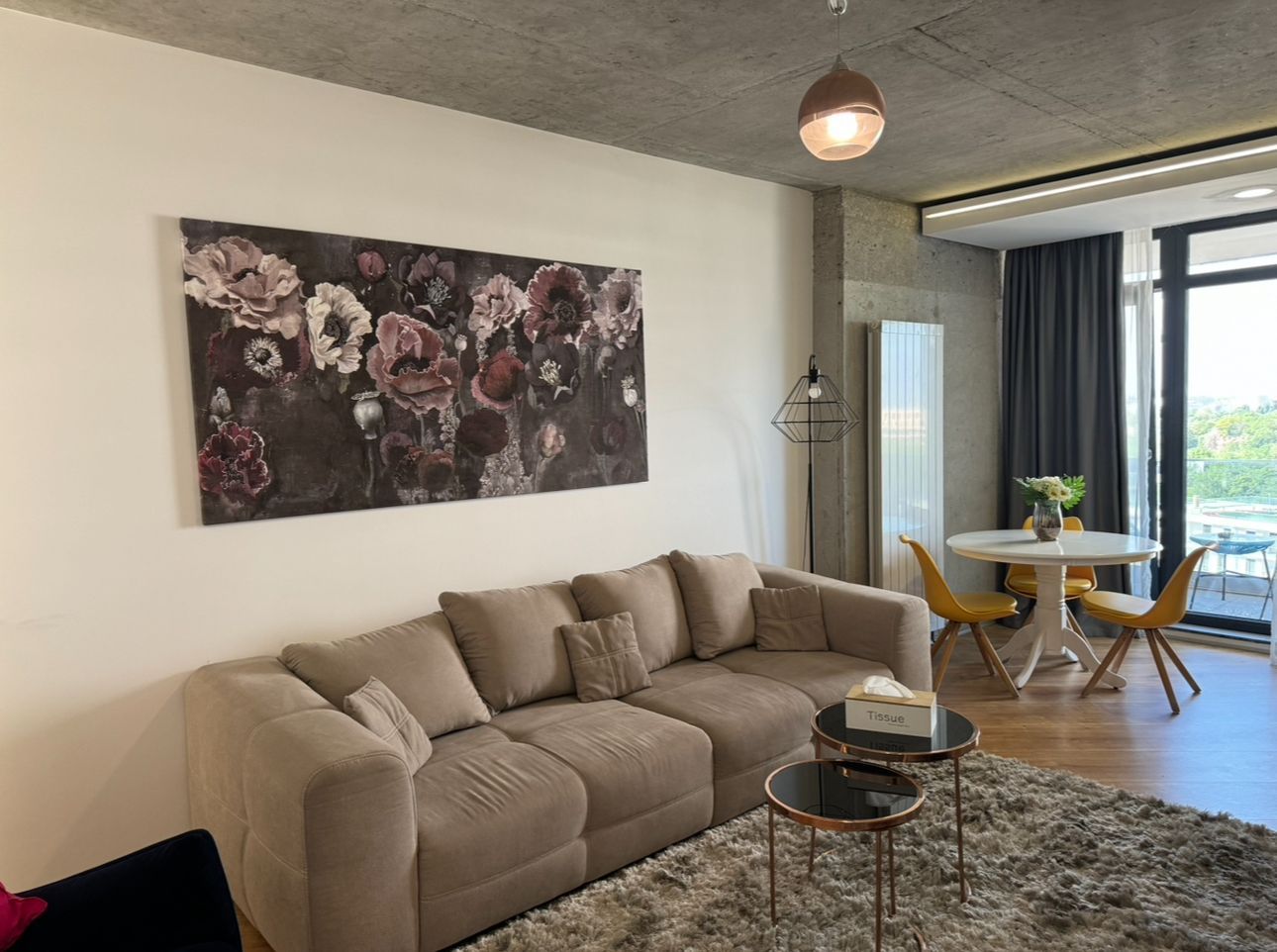 Apartament 2 camere cu chirias Barbu Văcărescu - Poză 3