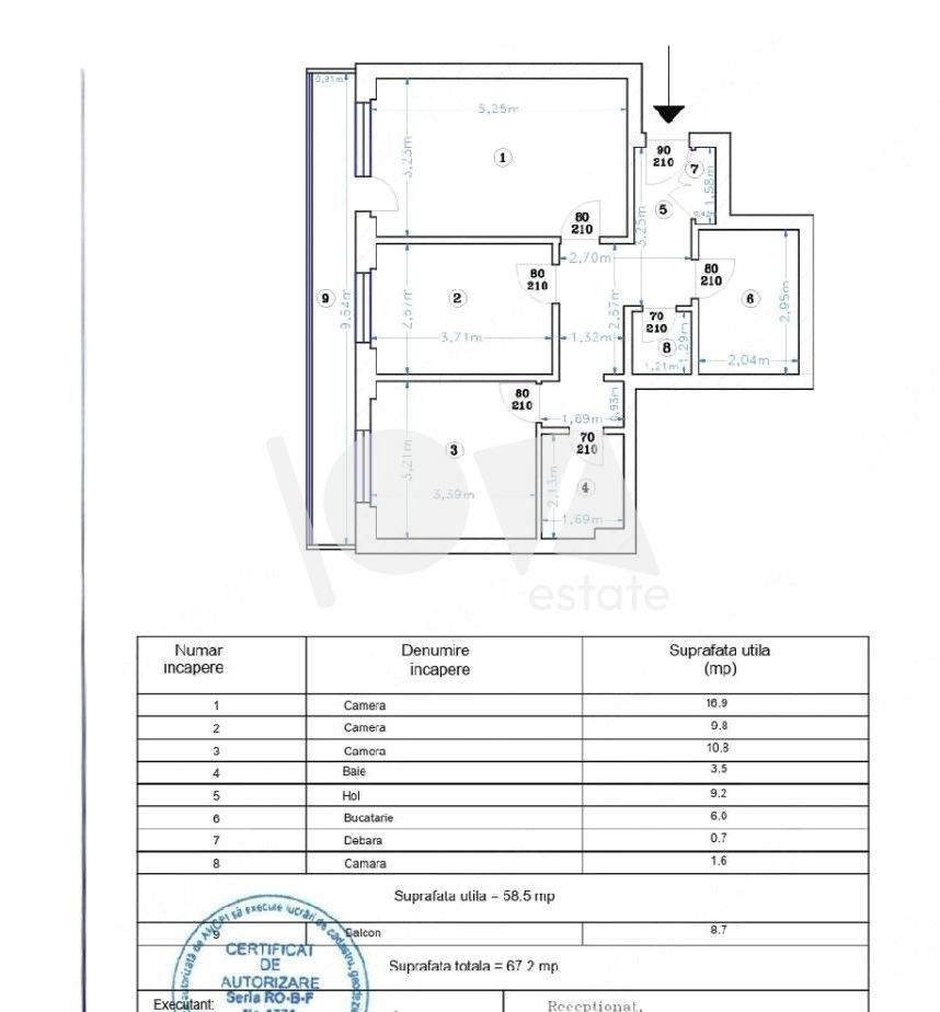 De vânzare: apartament 3 camere, Drumul Taberei  - Bd. Timișoara - Poză 8