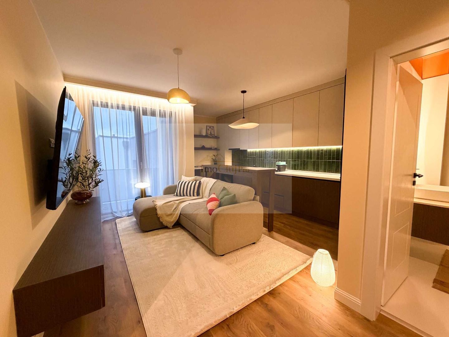 Vânzare apartament lux  3 camere, parcare, bloc nou, nZEB, pod Ira - Poză 1