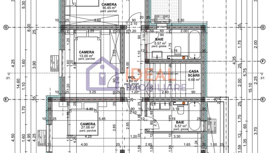 Casa Individuala cu 4 camere si 700 mp teren, in Tocile - Schiță 10