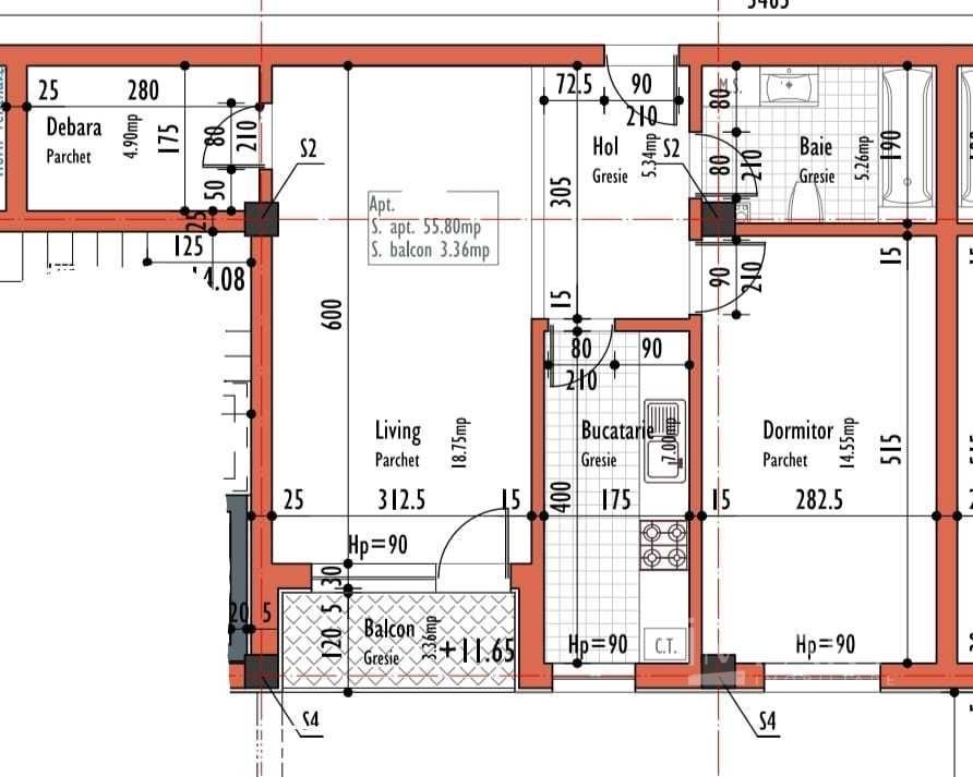 Apartament cu 2 camere, decomandat, zona strazii Corneliu Coposu! - Poză 7