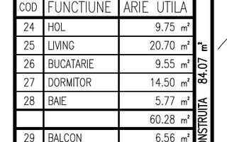 APT. decomandat -2 camere la Parter inalt in BL.Nou-str.Ostroveni - Poză 9