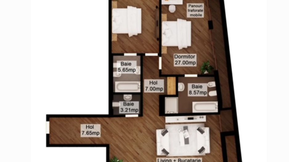 VANZARE | 3 CAMERE | BELLER | DOROBANTI - Schiță 26