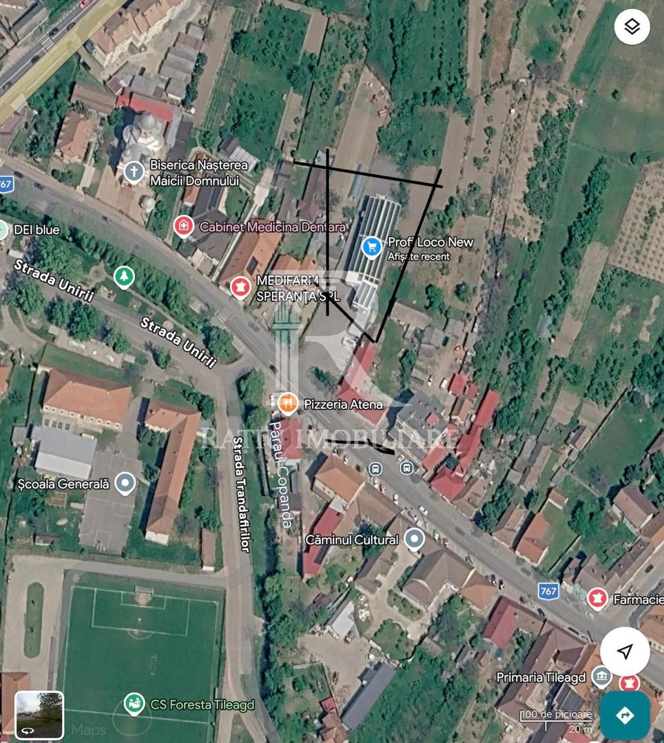 Centru comercial de vânzare | Investiție cu venit garantat | Tileagd - Poză 2