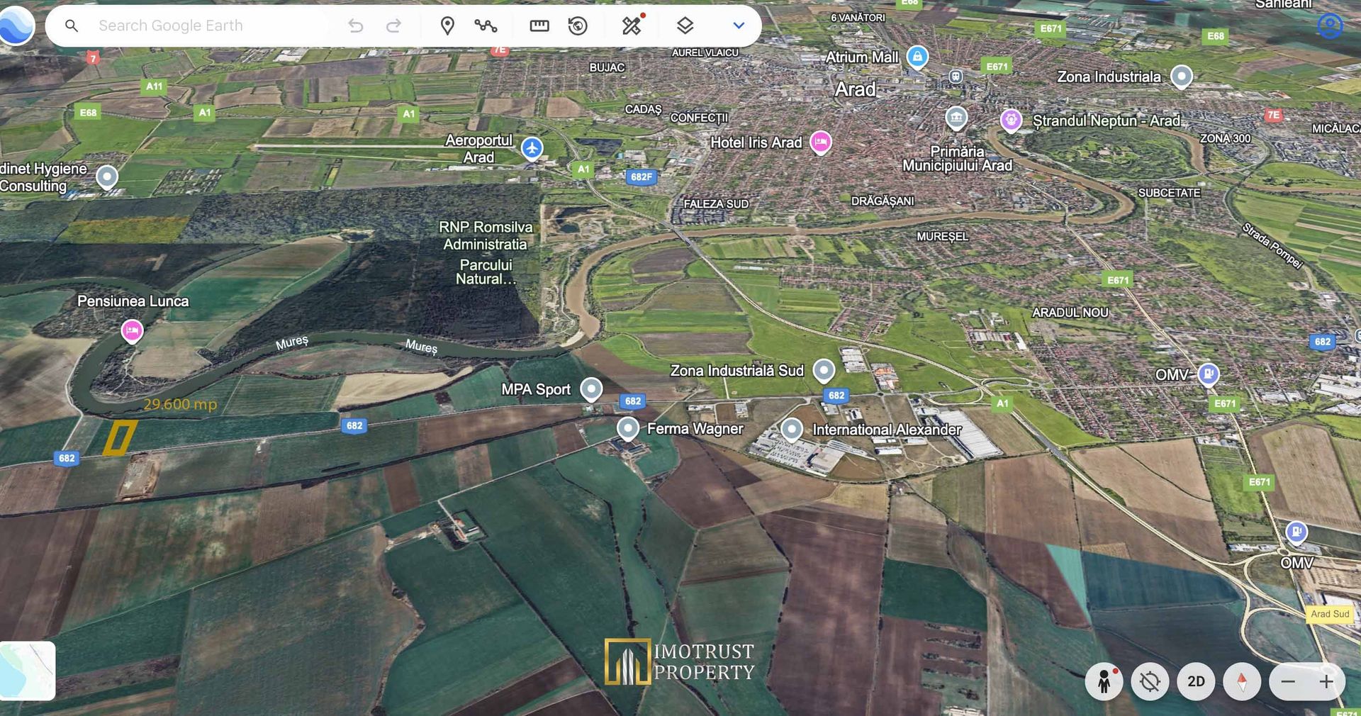 Teren industrial 29.600 mp – acces direct la Autostrada A1, Arad - Poză 2