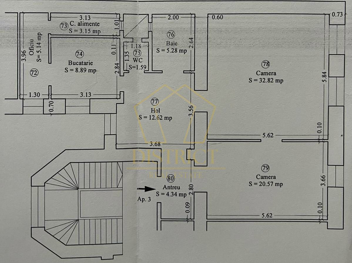 Apartament deosebit cu 2 camere, 95mp | Piata Unirii - Poză 9