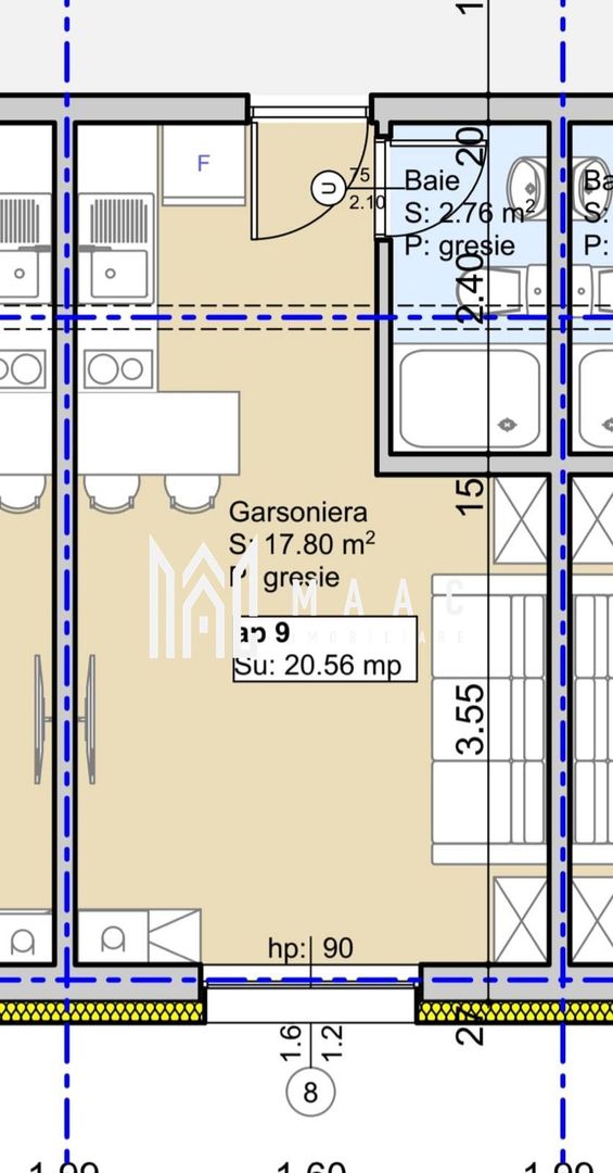 Apartament 2 camere | 42 MPU | Parter | Lift | Lazaret - Poză 14