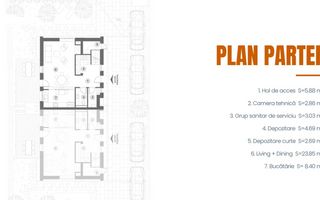 Locuință tip duplex cu design modern și curte proprie | 800m Colosseum mall - Poză 6