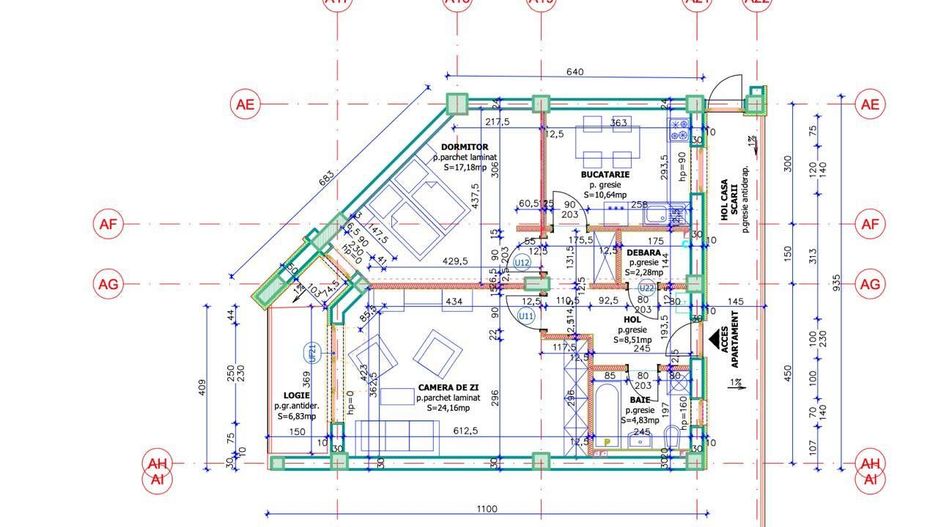 Apartament cu 2 camere de închiriat | Avantgarden 3 - Poză 14