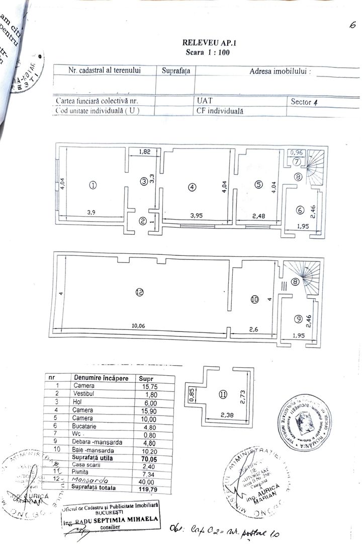 Birou amenajat | Mobilat si utilat | Cladire consolidata si renovata - Poză 29