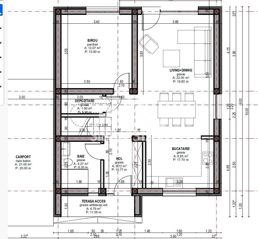 Casa PREMIUM | Carport | Pompa de Caldura DAIKIN | 441 mp teren - Poză 6