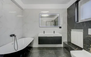 CASA TIPLA, Racordata! Cu un DORMITOR la PARTER ! Domnești! - Poză 15