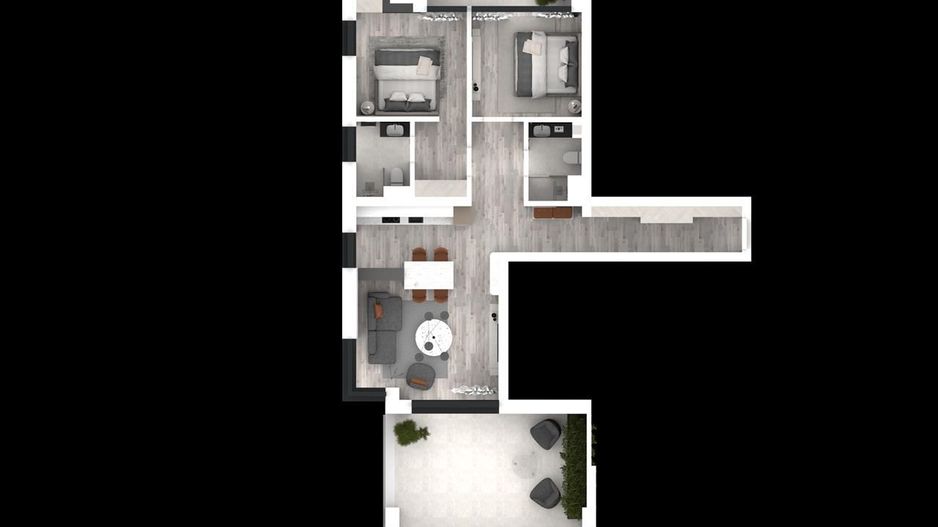 Apartament 3 camere | Finalizat | Porche Pipera - Poză 10