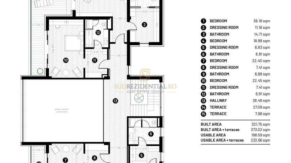 Vilă de lux cu piscină și deschidere la Lacul Snagov | Ilfov - Schiță 9