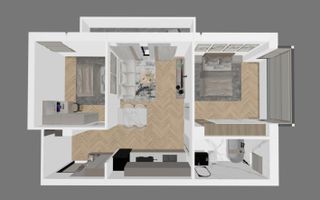 Apartament 3 camere | Terasa | Priveliste | Terra, Floresti - Poză 2