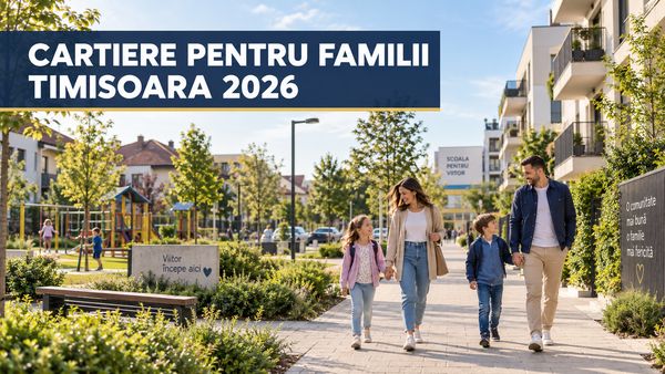 Cele mai bune cartiere din Timisoara pentru familii in 2026