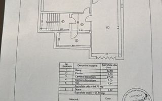 Vila S+P+M de vanzare in Popești Leordeni–teren 623 mp, piscina, garaj - Schiță 21