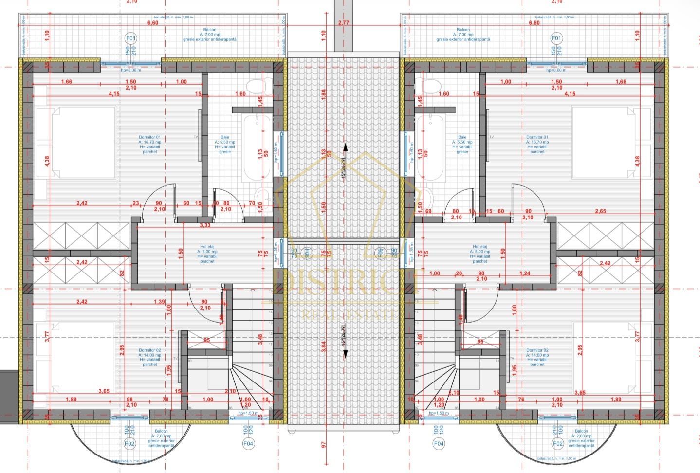 Duplex spatios cu 4 camere | Covaci - Poză 16