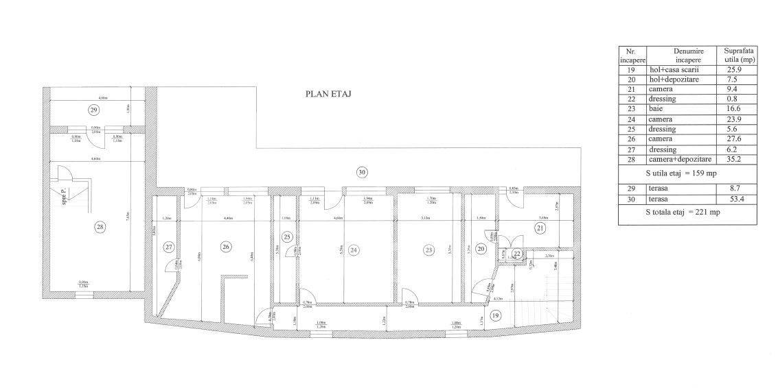 Vânzare, vilă, 481 mp, Brașov - Schiță 17