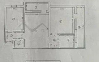 Apartament cu 2 camere/ 54mp/ zona Tatarasi - Poză 6