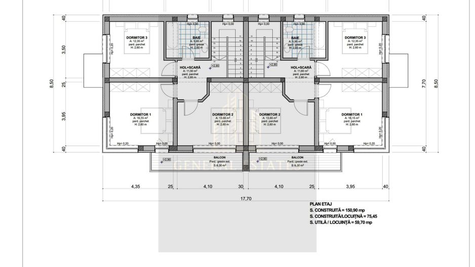 Case tip Duplex de vânzare în Ghimbav, Brașov – Cartierul Florilor - Poză 33