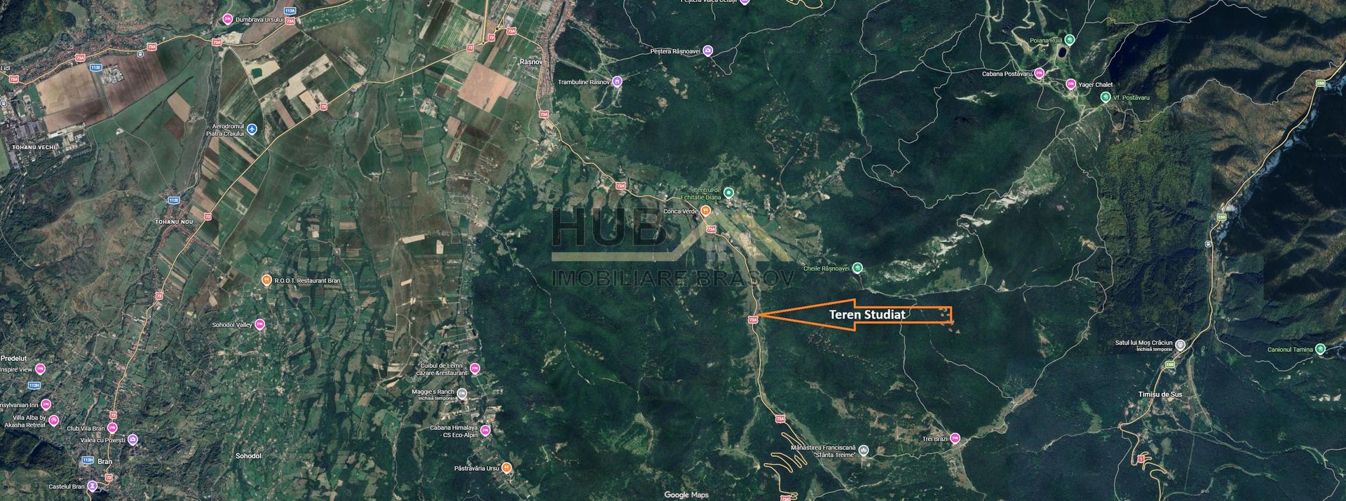 Teren Pretabil Investitie | Parau Rece Rasnov | 10.035mp | Extravilan - Poză 3