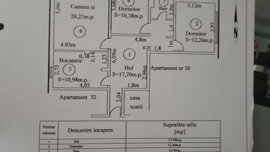 Apartament 3 camere | Strada Castanilor, Bacău - Poză 1