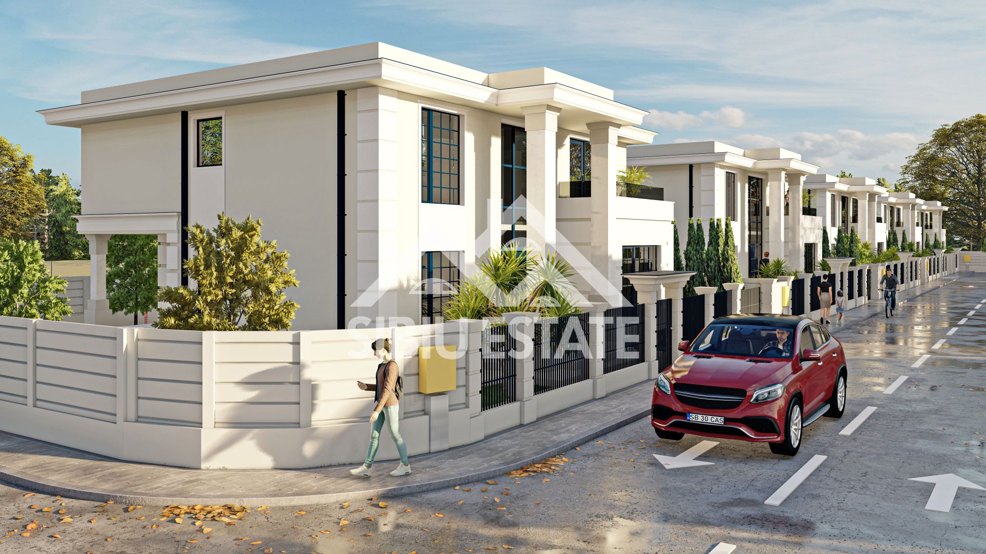 Vila de lux Selimbar proiect Beverly Hills by Casian's Residence - Poză 4