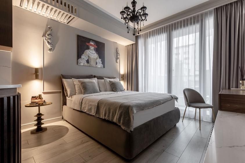 Studiou superb de vânzare, Win Herestrău, mobilat si utilat lux, terasă - Poză 9