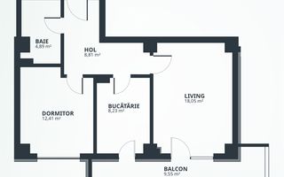 Apartament 2 camere, tip 4, direct dezvoltator, fara comision Tatarasi - Poză 3
