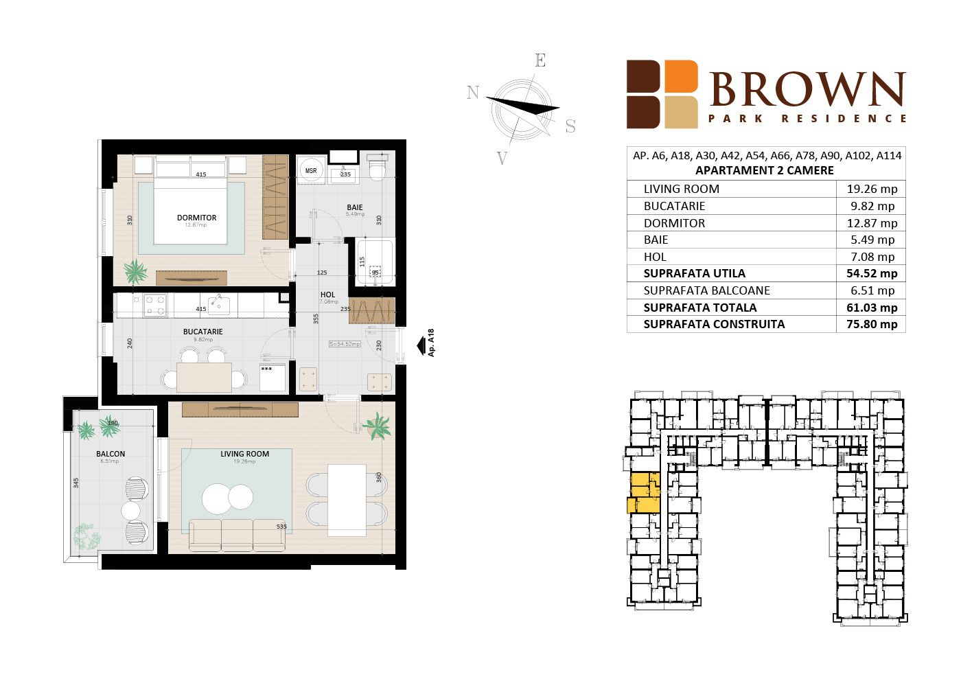 Apartament nou si finisat, 2 camere, stradal Bd. Metalurgiei, Sector 4 - Schiță 7