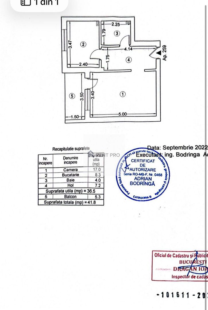 Garsoniera Premium - Grozavesti - Regie Residence Faza 2 - Poză 11