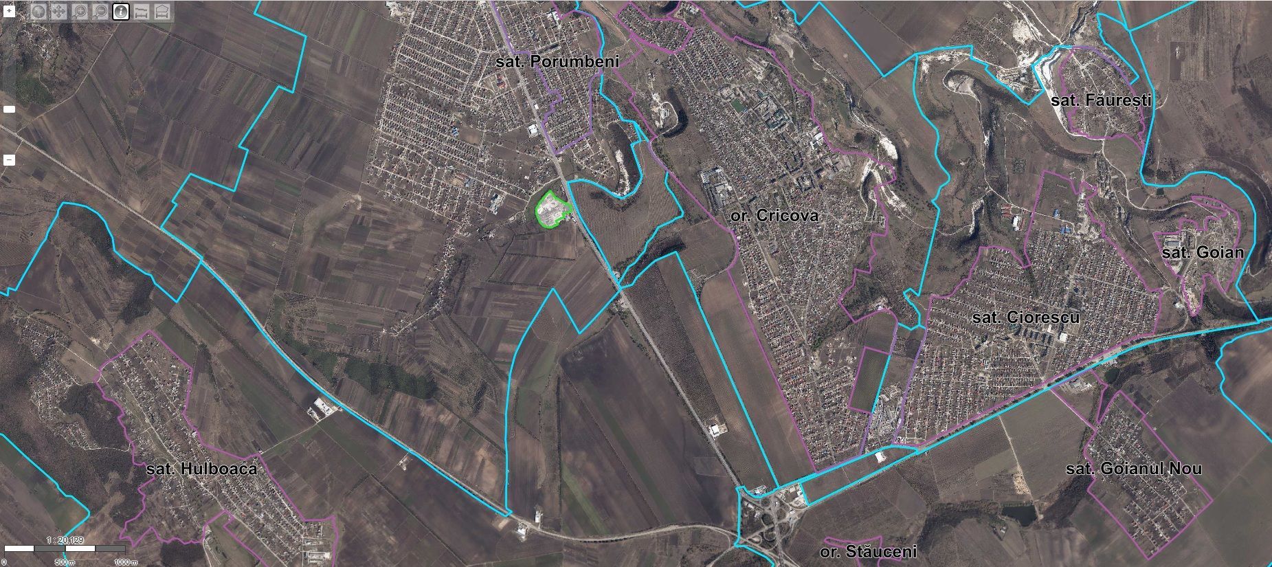 Teren pentru construcții 5 ha, amplasat strategic pe traseul Chișinău–Orhei - Poză 2