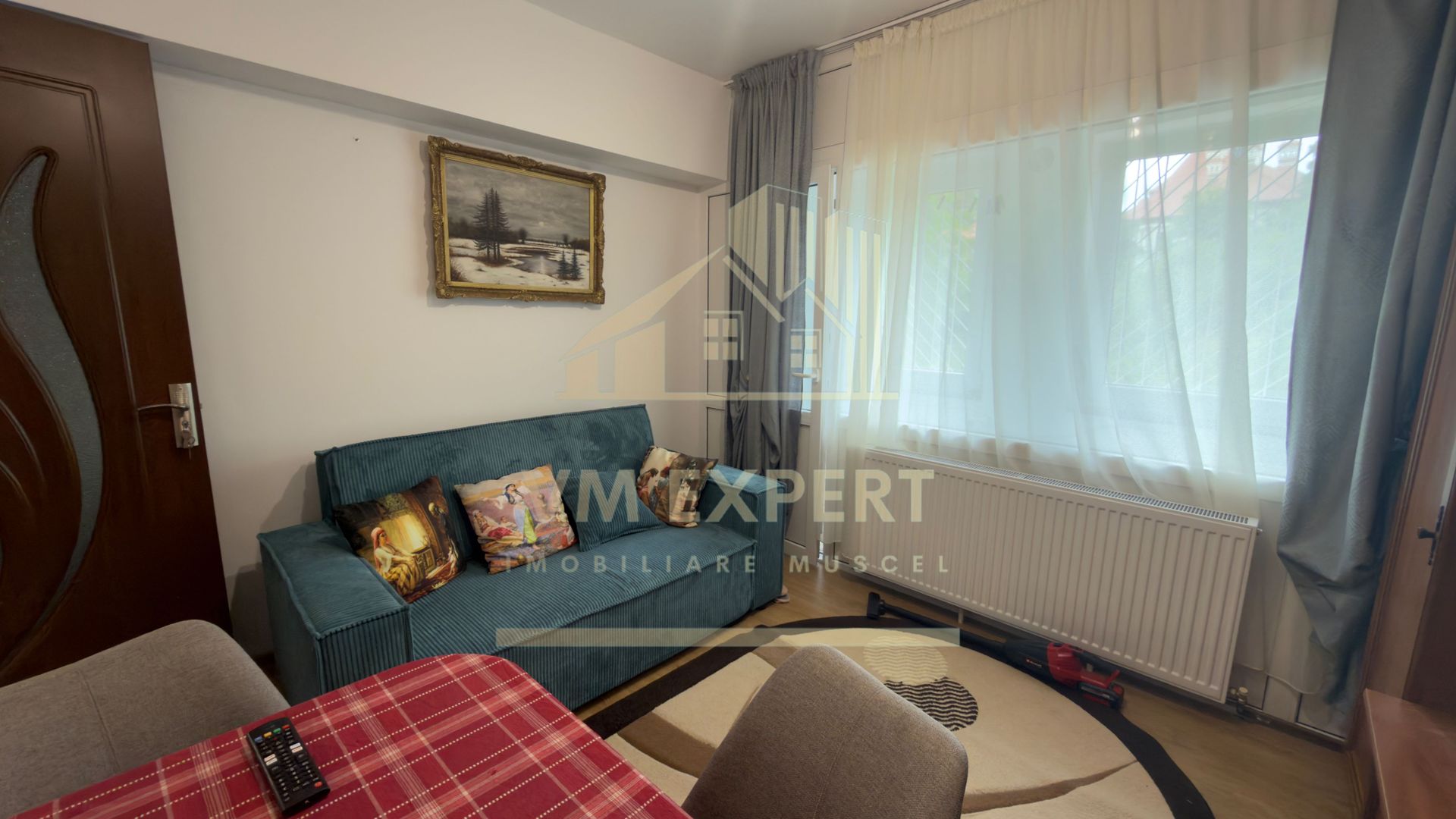 GARSONIERĂ TRANSFORMATĂ  APARTAMENT 2 CAMERE PARTER ZONĂ CENTRALĂ CAMPULUNG - Poză 4