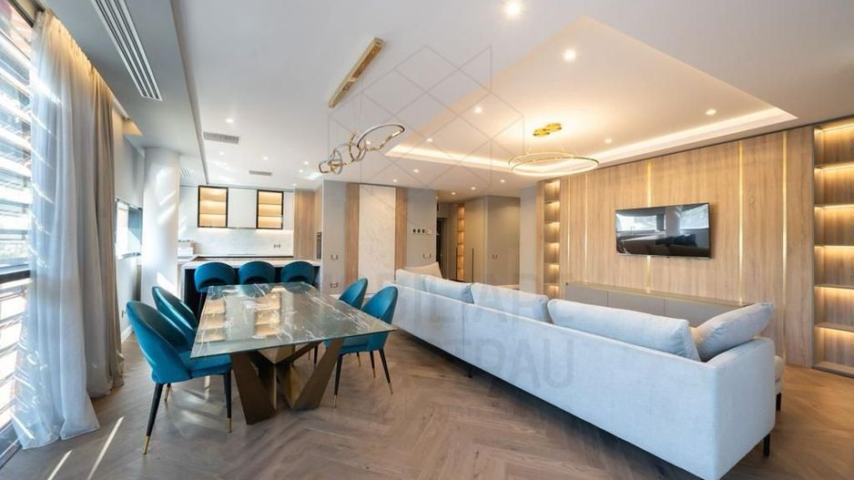 Herastrau apartament 3 camere 120 mp prima închiriere - Poză 2