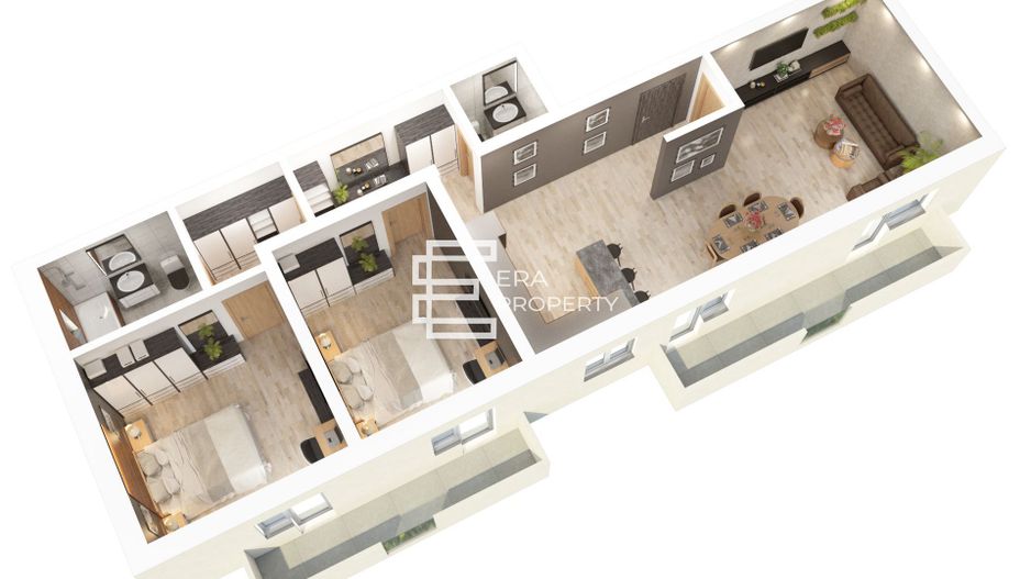 Apartament 3 camere 78 mp , Doamna Stanca, Selimbar - Poză 11