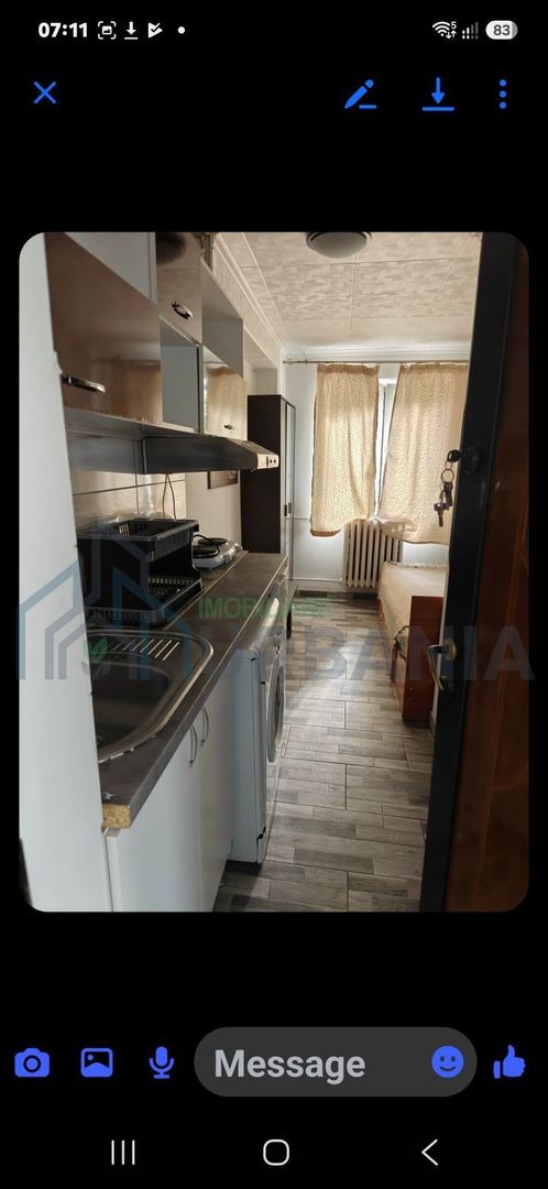 Apartament tip camin, 12 mp, zona Bularga, Iasi – mobilat si utilat complet - Poză 2
