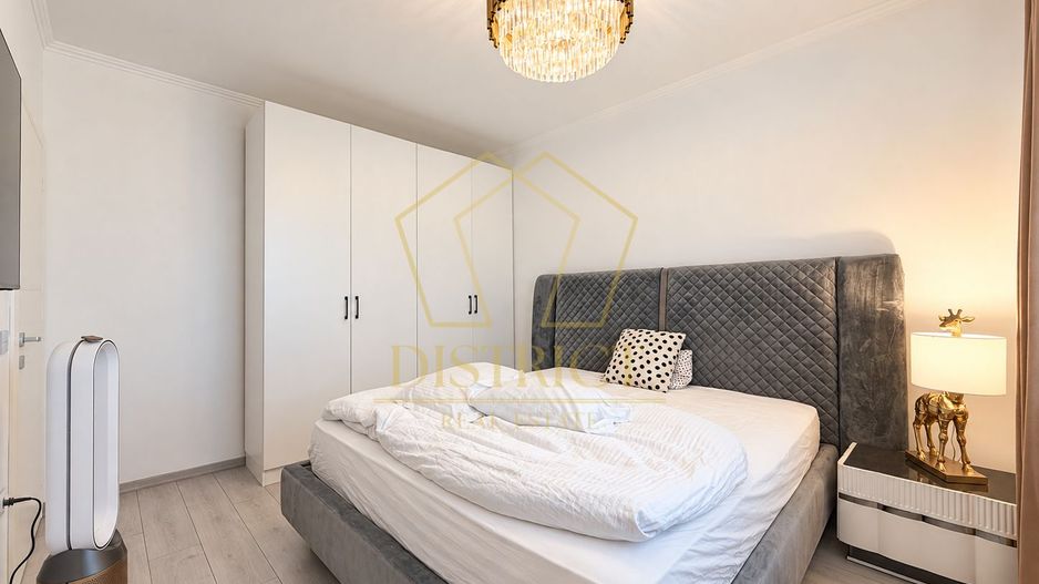 Apartament cu 2 camere mobilat de Lux | Etaj intermediar | in Giroc la asfalt. - Poză 7
