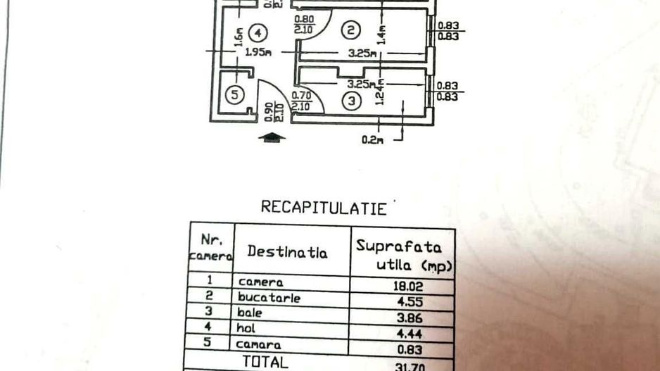 Garsoniera zona Theodor Pallady - Piata Salajan - Poză 8