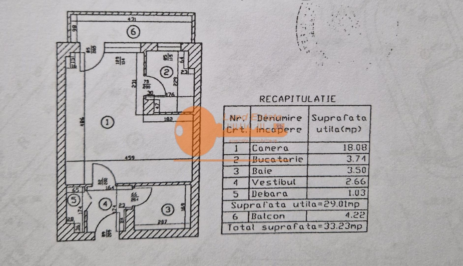 Garsoniera in zona Hotel Marriott-13 Septembrie (Bloc Mixt) - Poză 7