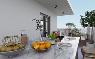 Penthouse NOU - 3 camere/2locuri de parcare/terasa 70mp - Poză 12