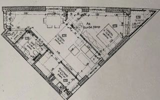 Apartament 2 camere in bloc nou ! Compartimentare unica! - Schiță 11