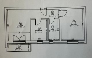 Calea Urseni | 2 Camere | Decomandat | Mobilat si Utilat | Pod | Loc de parcare - Poză 9