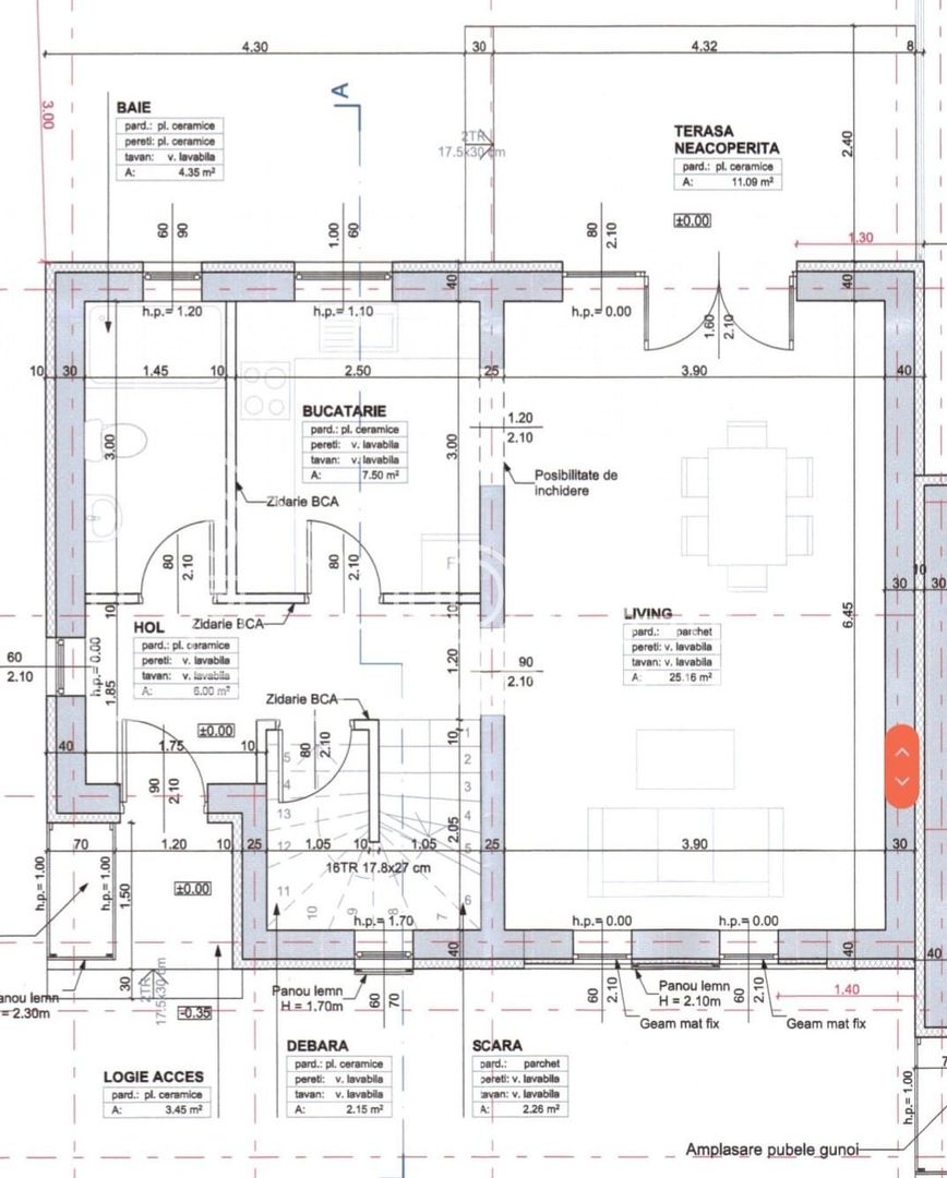 Casa Insiruita cu 4 camere, in Cartierul Arhitectilor - Schiță 6