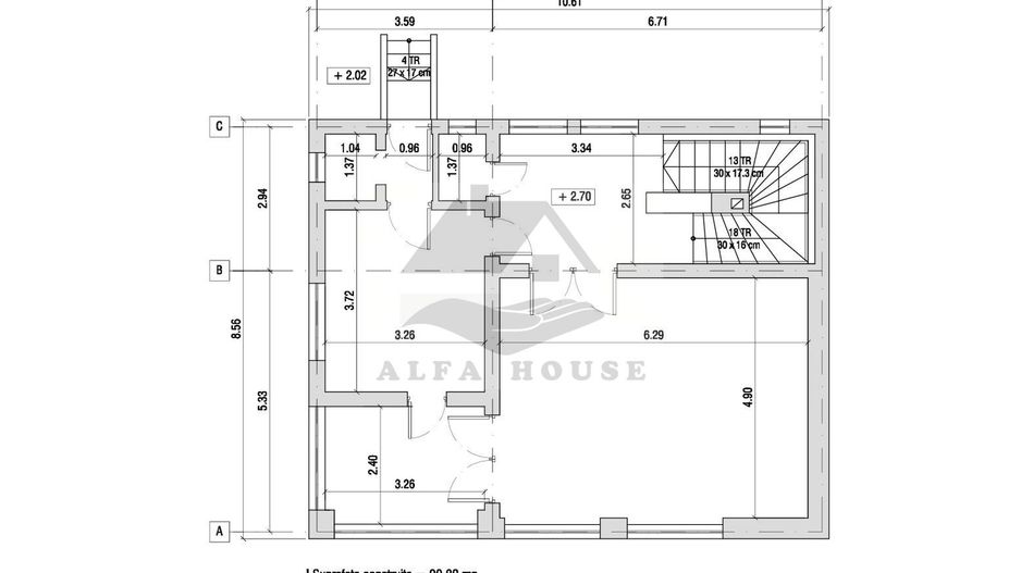 Casa deosebita cu 6 camere in  Centrul Brasovului - 210 mp - Poză 22